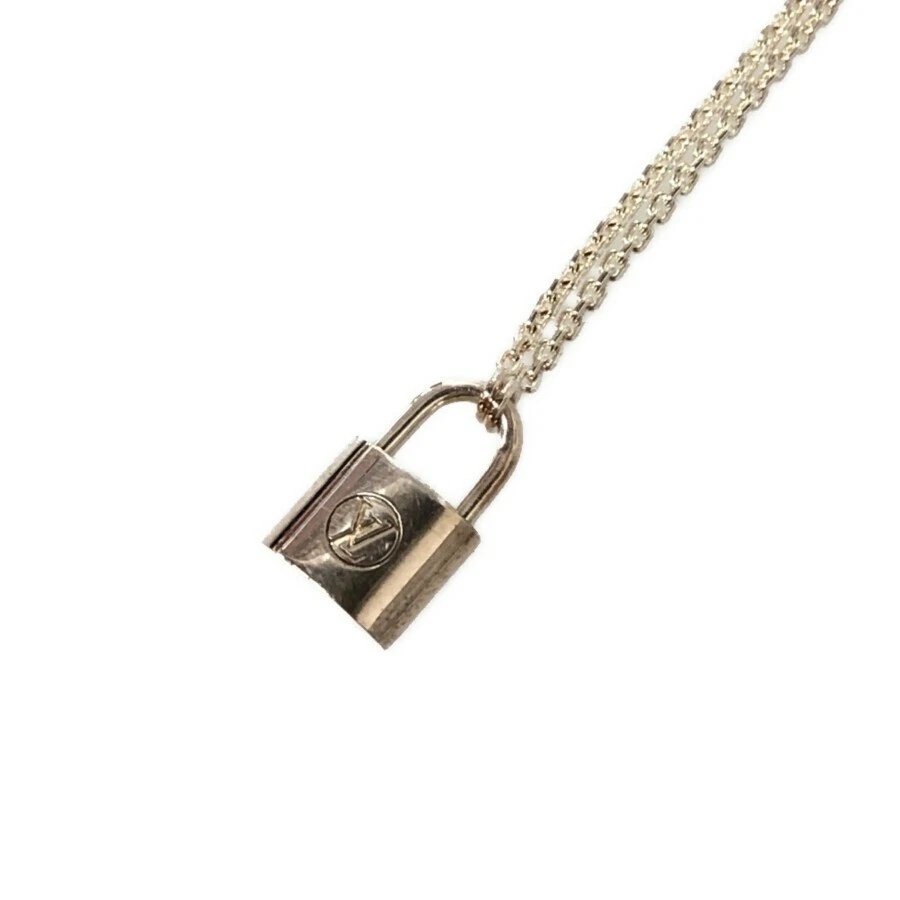 Louis Vuitton LOCKIT 2021-22FW Silver lockit pendant, sterling silver  (Q93559)