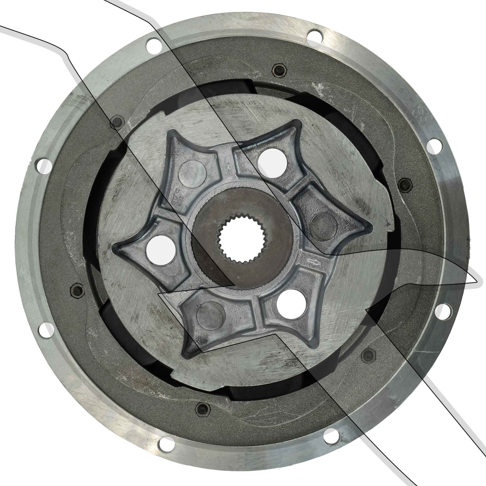 Volvo Penta Diesel Damper Flex Plate Coupler D4 D6 Engine 3583843