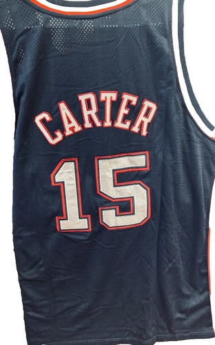 Reebok Authentic NBA New Jersey Nets Vince Carter 15 Jersey Mens
