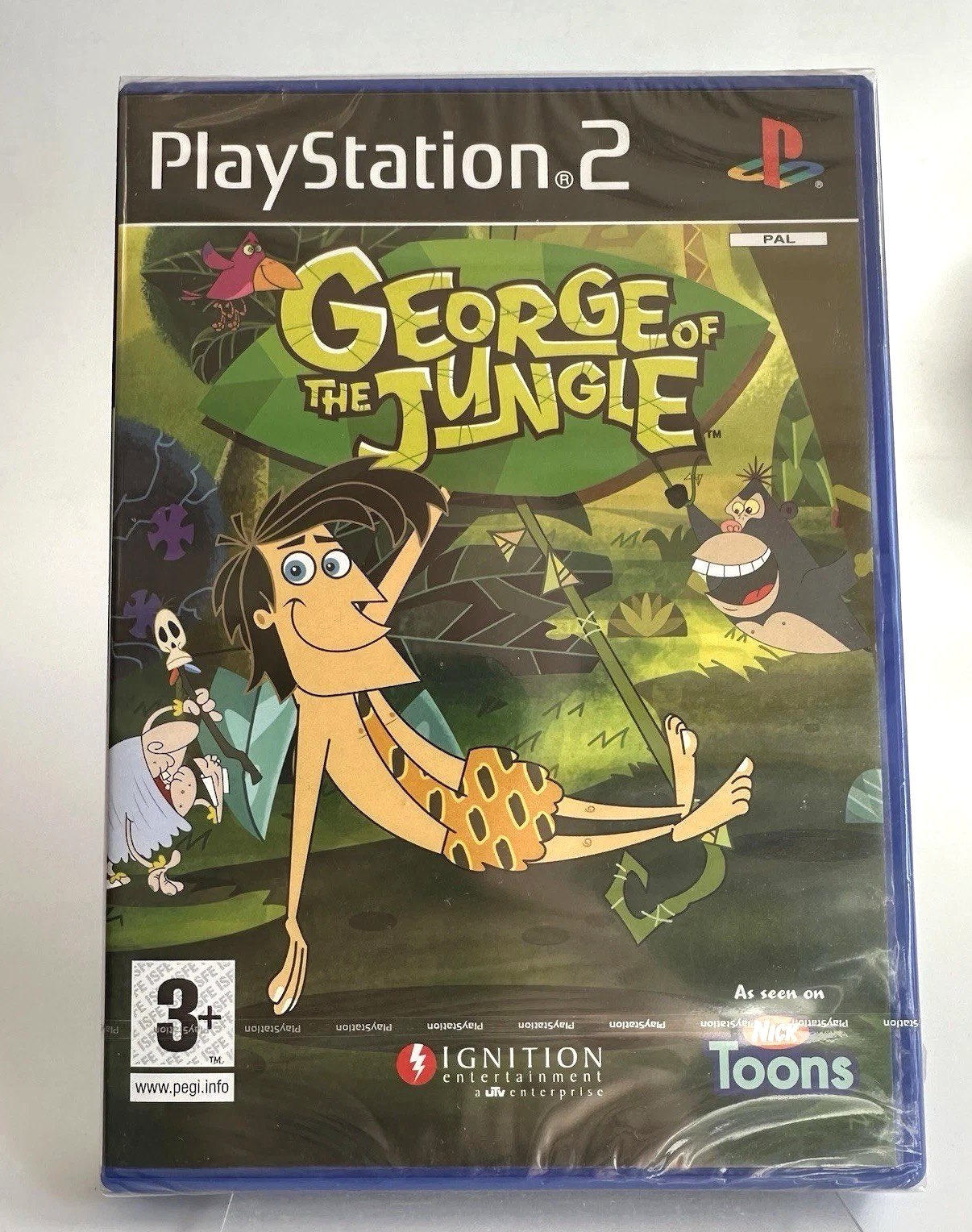 PS2 George Of The Jungle, New And Factory Sealed