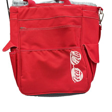 Coca-Cola Tote Cooler Bag, Picnic Time Red Large w/ 28" Adj Strap
