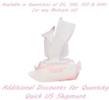 Simply Soft Skin Cleansing Makeup Remover Pad Pre-Moistened Towelette Wipe 25/pk