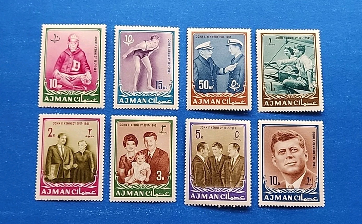 Ajman Stamps, Scott 19-26 Complete Set MNH | eBay