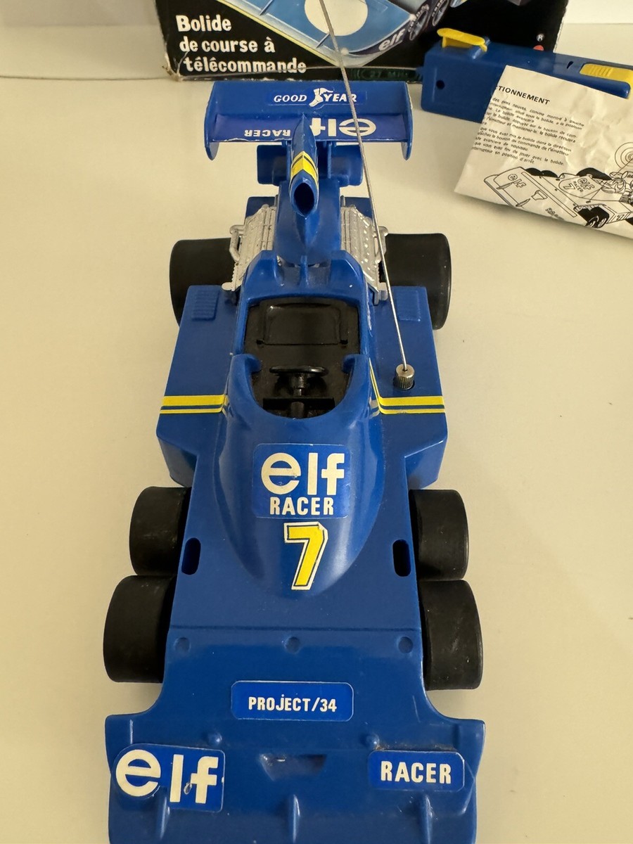 Vintage 1977 F1 Tyrrell P34 Six Wheeler Remote Radio Controlled