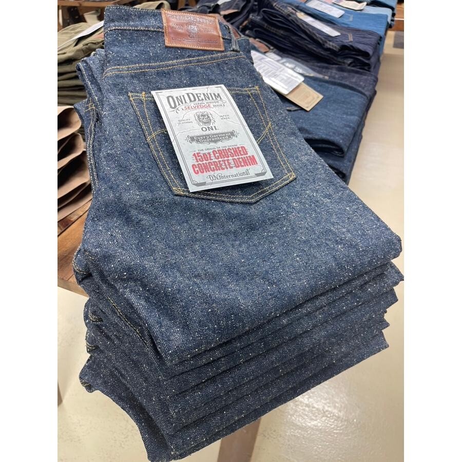Oni Denim ONI-246-CCD Kabuki 15oz crushed concrete denim