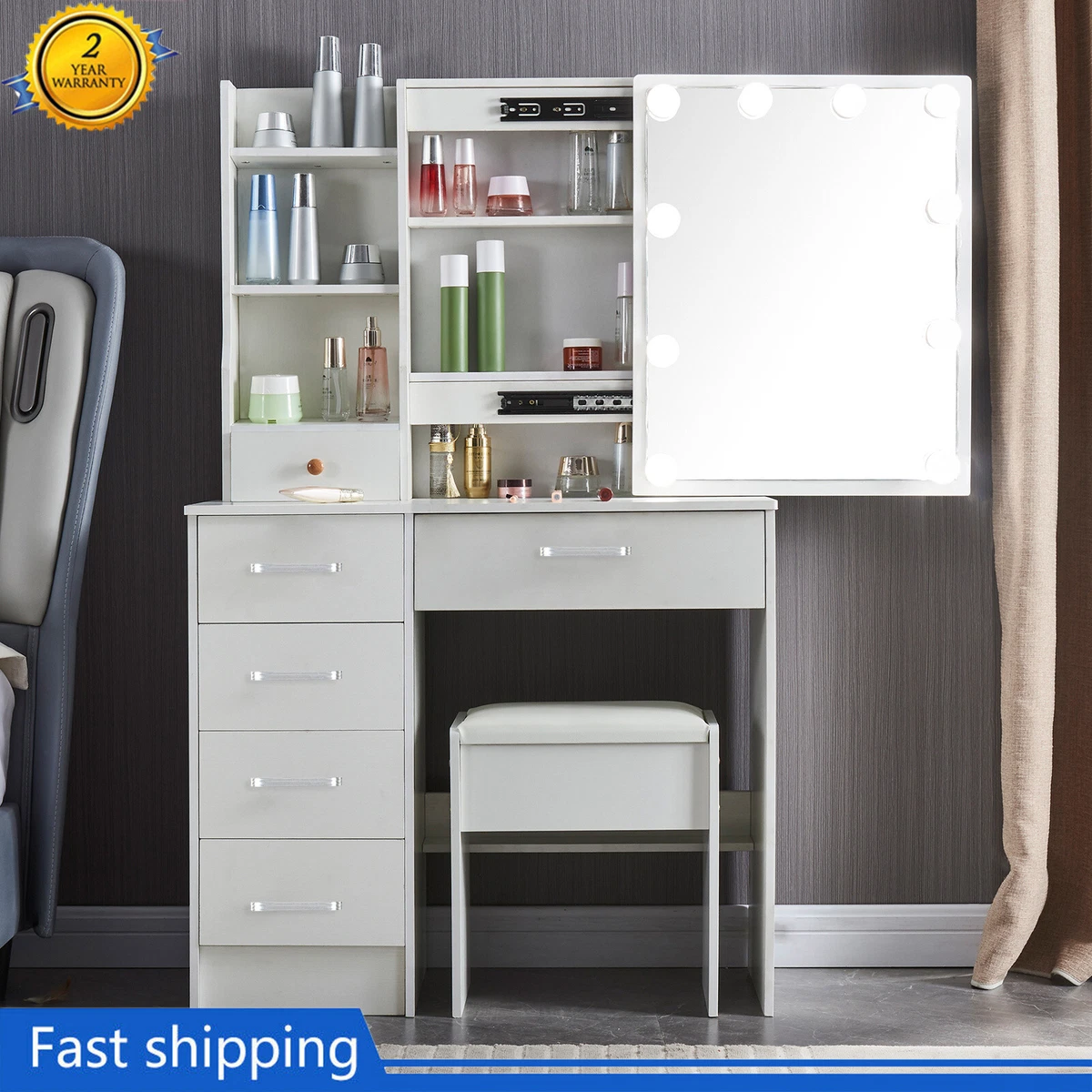 Vanity 2024 table shipping