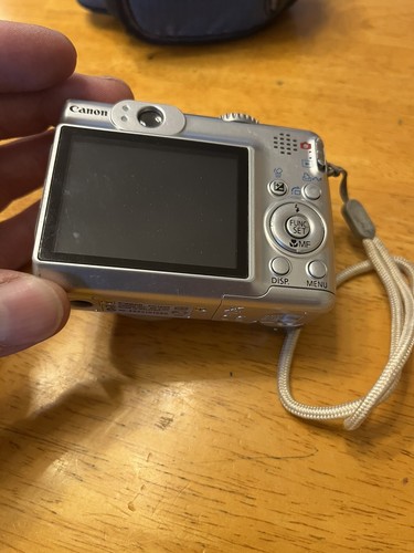 Canon PowerShot A570 IS Silver 7.1 MP 4X Optical Zoom Compact Digital Camera - Picture 6 of 10