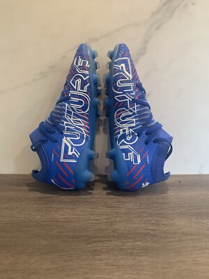 PUMA FUTURE Z 1.2 FG/AG SOCCER BOOTS CLEATS 2021 BLUE 106476-01 US 8 MENS UK 7  