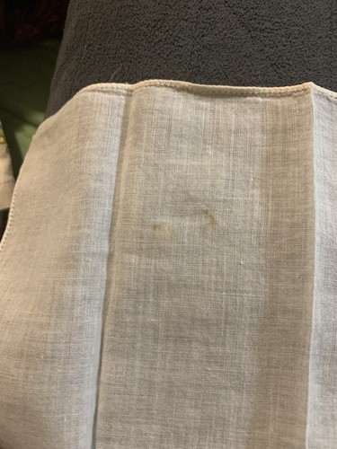 Schönes Vintage besticktes Damen Taschentuch - Bild 5 von 7