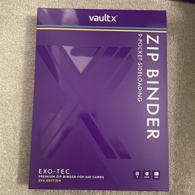 Vault x Exo-Tec 9 Pocket Zip Binder SV6 Twilight Masquerade Edition