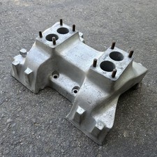 Vintage 1937-48 Edmunds Custom Flathead Cadillac Intake Manifold Cad Hot Rod 2x2