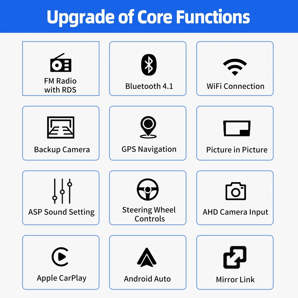 Radio estéreo para coche 9" para Hummer H3 Android 14 Carplay 2005-2010 navegación con cámara Foto 3 de 4