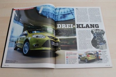 Auto Motor und Sport 13/2012 Ford Focus 1.0 Ecoboost Titanium mit 125PS im TEST
