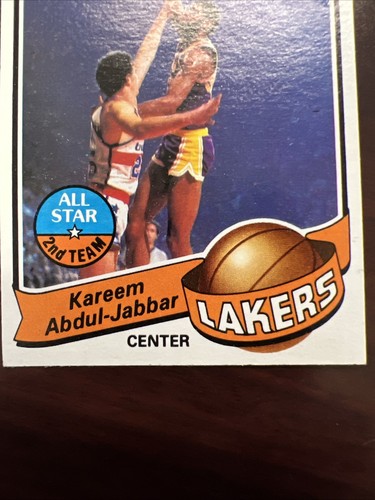 1979-80 Topps - #10 Kareem Abdul-Jabbar NM - Bild 4 von 4
