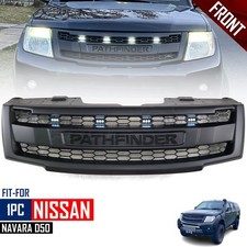Passend für Nissan Navara Pathfinder Facelift R51 10-14 Kühlergrill Matt...