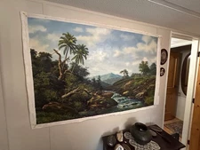 Cuban Landscape , Original Oil on Canvas , Eastern Cuba