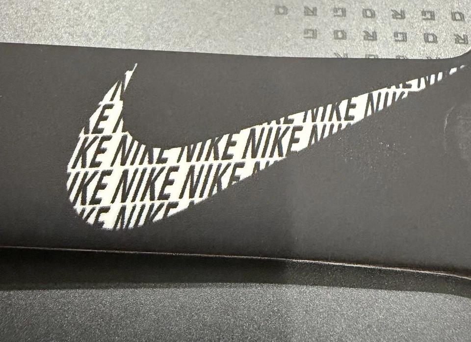 Nike Swoosh Pattern Printed Silicone Apple Watch Band 42-49mm 1-10 Ultra - Image 4 of 4