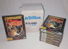 Commando (Atari 2600) — Brand New Factory Sealed • Run-and-Gun Arcade Classic