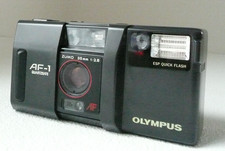 Near MINT / Tested Olympus AF-1 QD Zuiko 35 Point Shoot Film Camera JAPAN