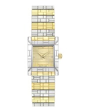 Versace Womens  Two Tone 22mm Bracelet Fashion Watch