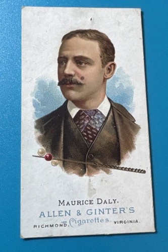 1887 N28 Allen & Ginter #17 Maurice Daly — Raw