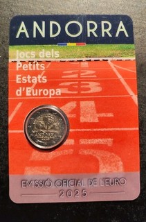 2 euros commémo ANDORRE 2025 NEUVE