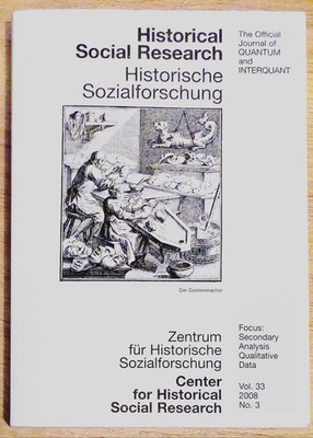 Historical Social Research - Secondary Analysis Of Qualitative Data V.33 2008 3.
