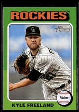 2024 Topps Heritage SP Short Print Kyle Freeland Colorado Rockies #31