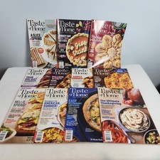 Taste Of Home Magazine Lot of 11 Issues 2019-2022 Holiday to Summer Burgers