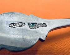 Russian 1863 Silver Spoon