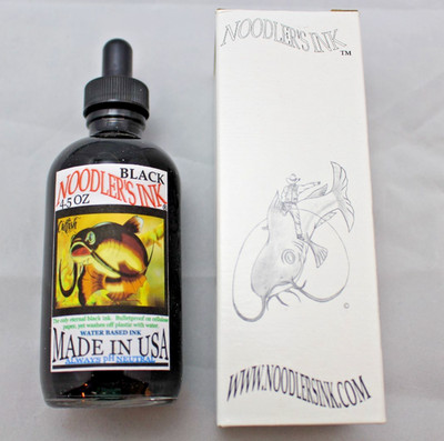 NOODLERS INK 4.5 OZ BULLETPROOF BLACK INK