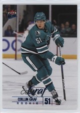 2024-25 Upper Deck Fleer Ultra Rookies Blue Foil 324/399 Collin Graf #236 1os2