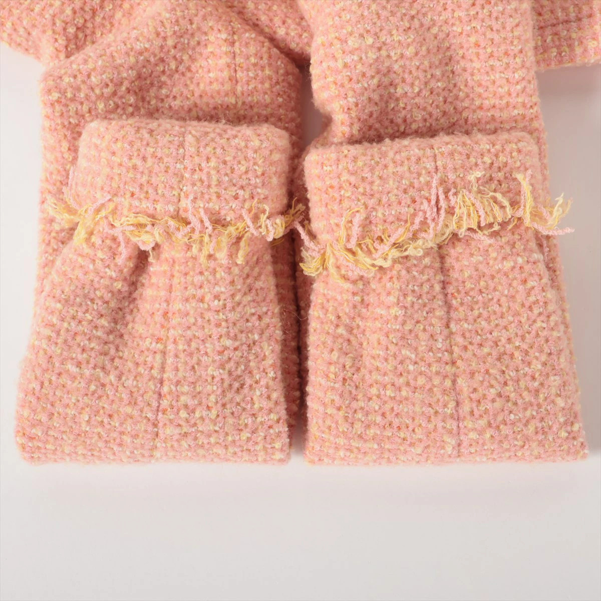 Chanel Coco Button 01A Wool Nylon Jacket Women's … - image 8