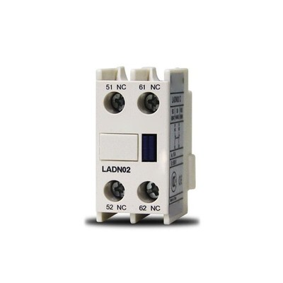 2Pcs For LADN02C Contactor Auxiliary Contact 2NC #yi