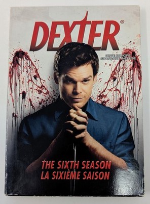 Dexter: The Sixth Season DVD (2012) - Region 1 - FR/EN/ES - VG/G (Tested)