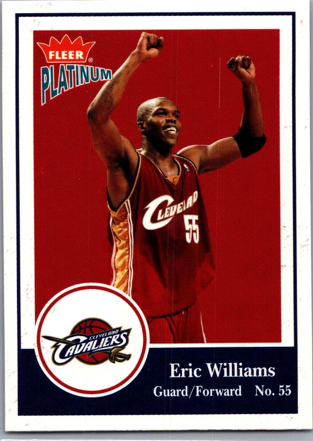 Eric Williams #32 2003-04 Fleer Platinum Cleveland Cavaliers
