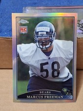 2009 MARCUS FREEMAN TOPPS CHROE REFRACTOR NFL ROOKIE CARD RC #TC79 BEARS OHIO ST. rookie card picture