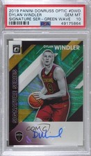 2019 Panini Donruss Optic Green Wave Prizm Dylan Windler PSA 10 GEM MT Auto g6p