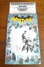 BATMAN NEW 52 #13 ALAN QUAH REMARK NYCC EXCL BLANK BORDER VARIANT HARLEY QUINN