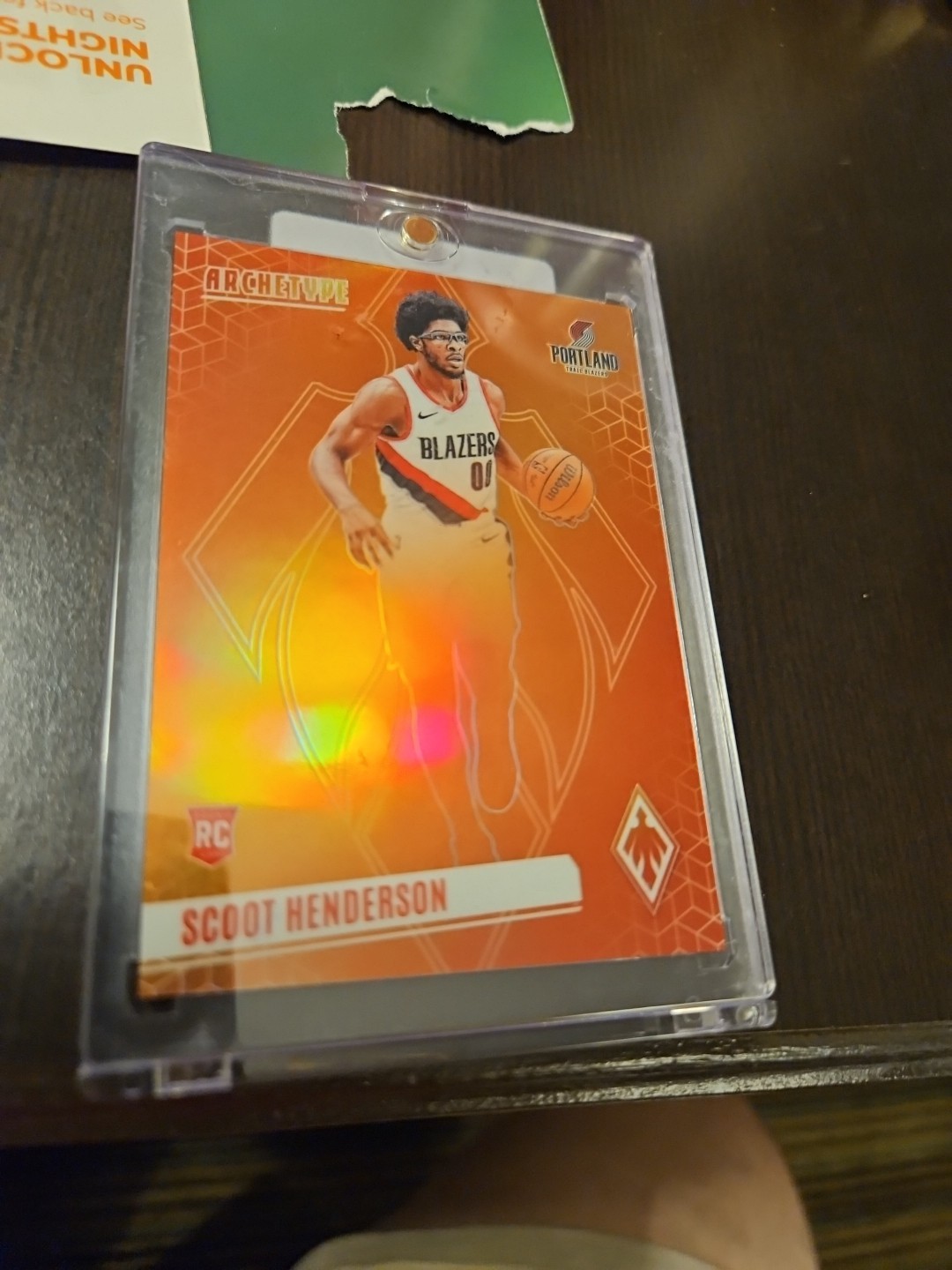 2023-24 Panini Phoenix Scoot Henderson Archetype Case Hit RC SSP #1 Rookie NBA