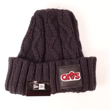 Cleveland Cavaliers New Era Ohana Knit Beanie Hat Men's One Size Gray NBA New