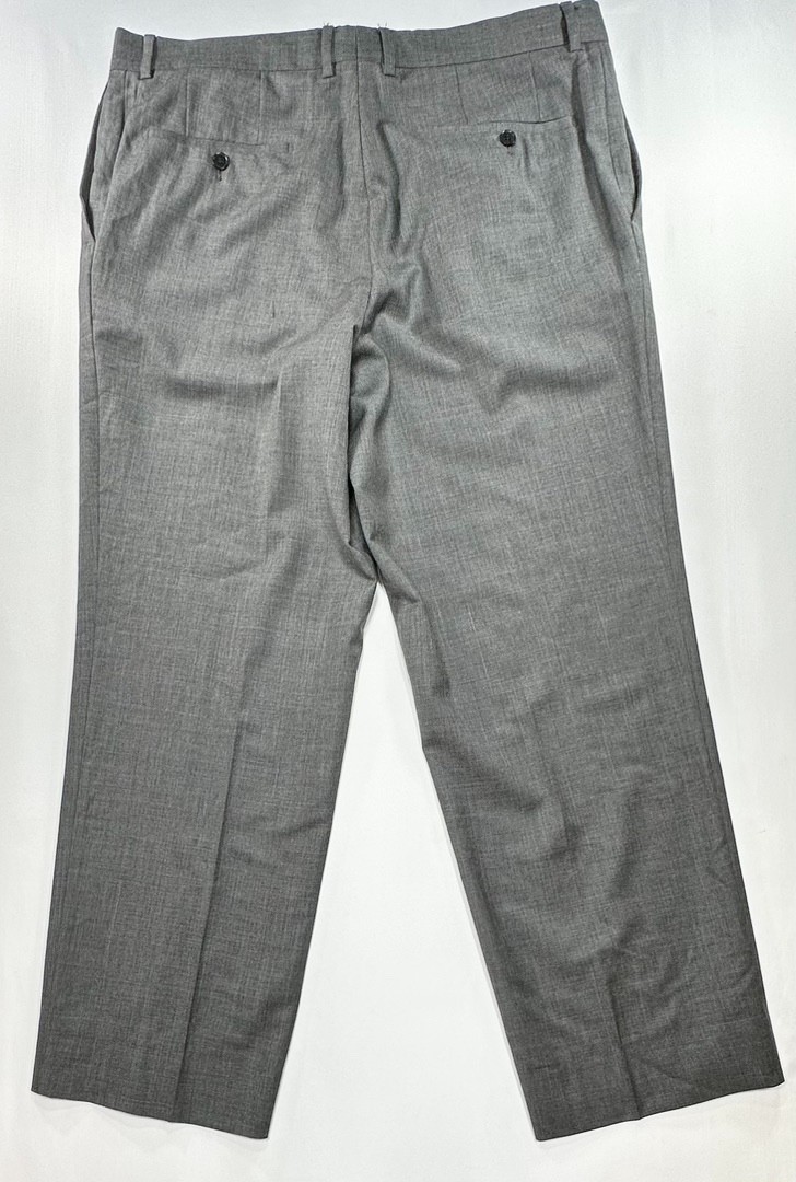 Hugo Boss Stretch Wool Regular Fit Dress Pants Gray 38/30 thumbnail 2