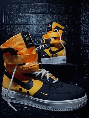 2019 Nike Air Force 1 SF High Laser Orange (864024-800)Bball Sneakers Sz M/9