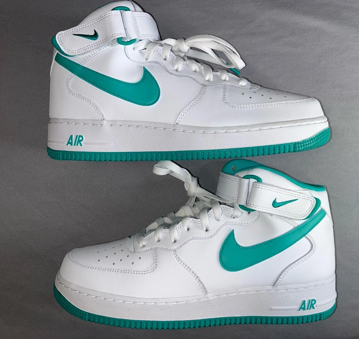 Nike AirForce1 Mid ‘07 White/Clear Jade Nike Air Force 1 Mid '07 Clear Jade Men's - DV0806-102 - US