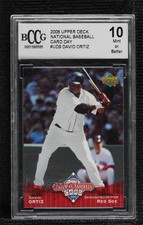 2006 National Baseball Card Day David Ortiz #UD9 BCCG 10 Mint or Better HOF 07qw