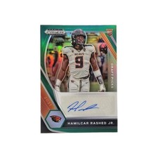 2021 Prizm Draft Picks Autographs Hamilcar Rashed Jr #DPA-HRJ Green 