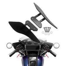 Deflector de parabrisas lateral negro para BMW R18 B Transcontinental 21-26