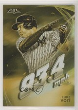 2019 Topps Fire Maximum Velocity Gold Minted Luke Voit #MV-14 00o1