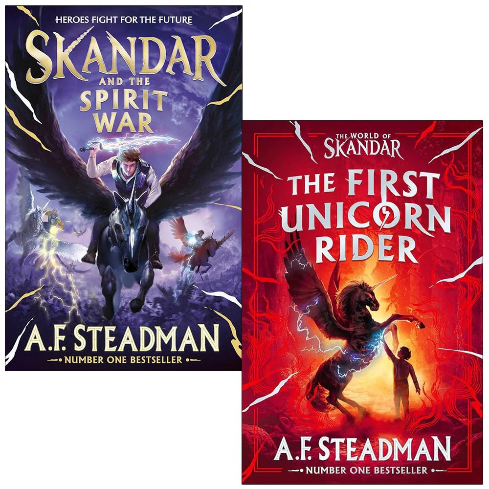 Skandar Series 2 Books Collection Set By A.F. Steadman (Skandar  | A.F. Steadman