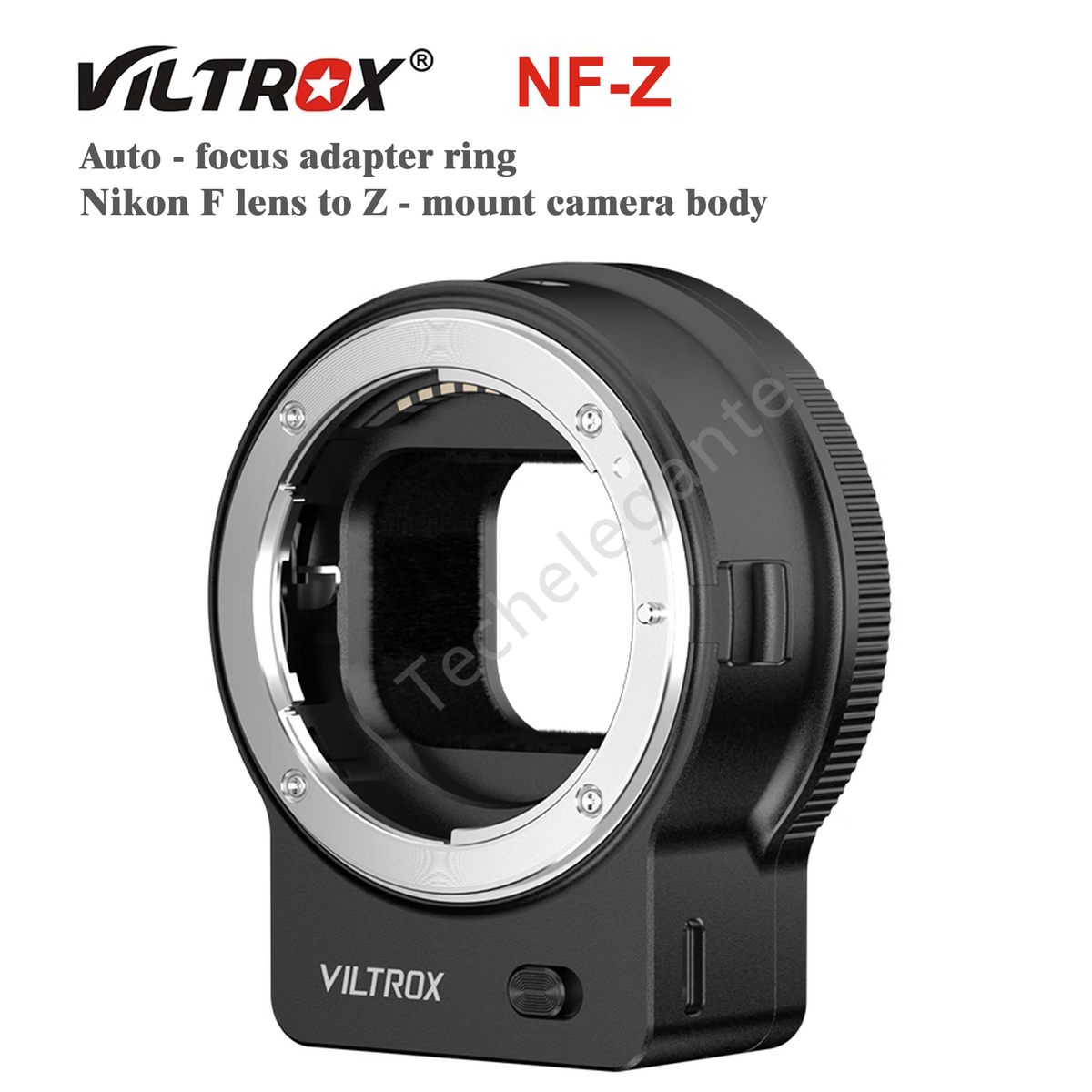 Viltrox NF-Z AF Adapter –Nikon F to Z Mount, Auto Focus, Type-C